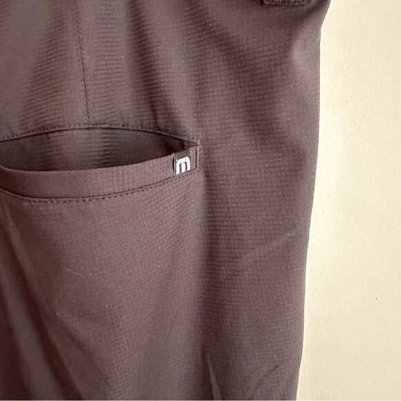 TRAVIS MATHEW Black Polyester Blend size 38Mens Golf Athletic Shorts - Picture 4 of 5